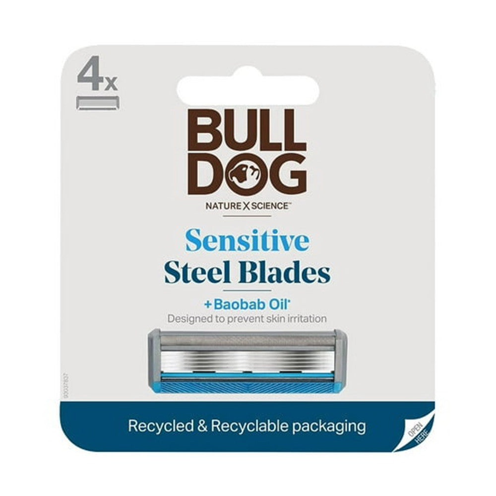 Bull Dog Skin Care Sensitive Skin Razor Blades Refills, 1 Ea